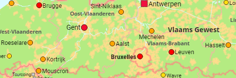 Belgium Cities
