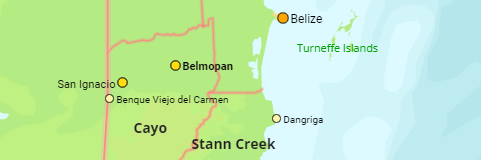 Belize and places