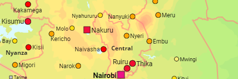 Kenia Städte
