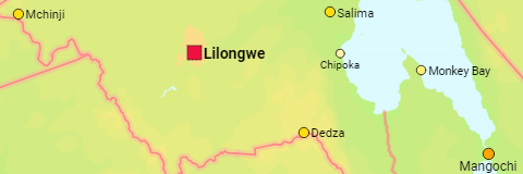 Malawi Städte