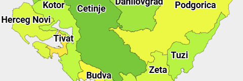 Montenegro Municipalities