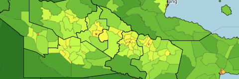 Papua New Guinea Local Administrative Division