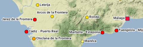 España Areas urbanas