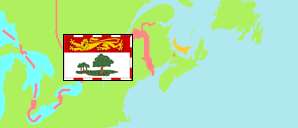 Prince Edward Island (Kanada) Karte