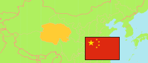Qīnghăi (China) Karte