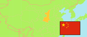 Shănxī / Shaanxi (China) Map
