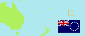 Cook-Inseln Karte