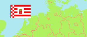 Bremen (Deutschland) Karte