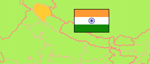 Himāchal Pradesh (Indien) Karte