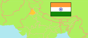 Punjab (Indien) Karte