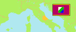 Abruzzo (Italy) Map