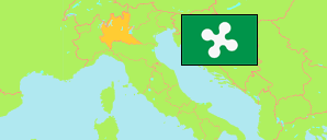 Lombardia / Lombardei (Italien) Karte