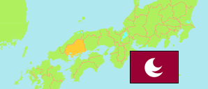 Hiroshima (Japan) Karte