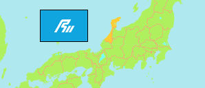 Ishikawa (Japan) Karte