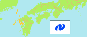 Nagasaki (Japan) Karte