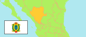 Durango (Mexiko) Karte