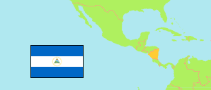 Nicaragua Karte