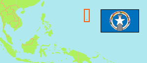 Nördliche Marianen Karte