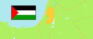 Palästinensische Gebiete Karte