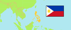 Mindanao (Philippinen) Karte