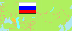 Severo-Kavkazskij Federal'nyj Okrug / Northern Caucasus (Russia) Map