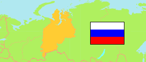 Ural'skij Federal'nyj Okrug / Ural (Russland) Karte