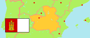 Castilla-La Mancha (Spain) Map