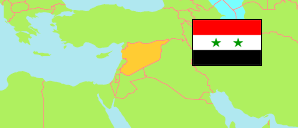 Syrien Karte