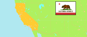 California (USA) Map