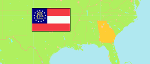 Georgia (USA) Map