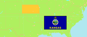 Kansas (USA) Map