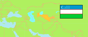 Usbekistan Karte