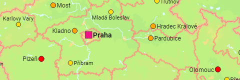 Czech Republic Major Cities