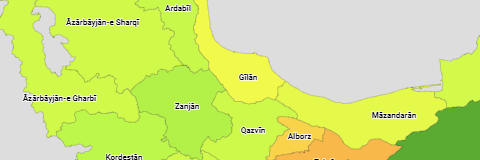 Iran Provincial Division
