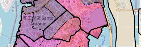 Macau: Parishes and Statistical Districts
