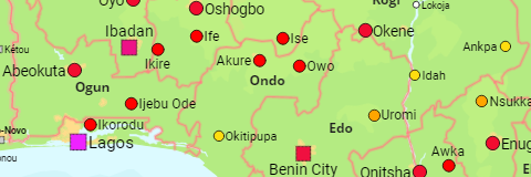 Nigeria Cities