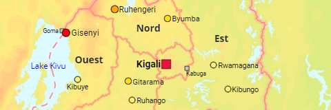Rwanda Cities, Urban Localities and Regions