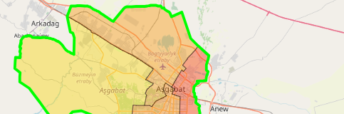 Turkmenistan Administrative Division