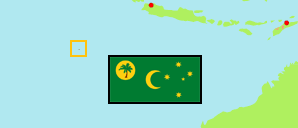 Cocos Islands / Kokosinseln (Australien) Karte