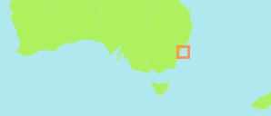 Jervis Bay (Australia) Map