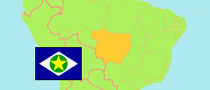 Mato Grosso (Brasilien) Karte