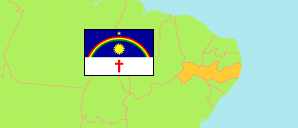 Pernambuco (Brazil) Map