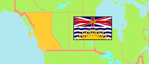 British Columbia (Canada) Map