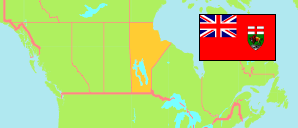 Manitoba (Canada) Map