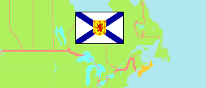 Nova Scotia (Canada) Map