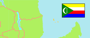Komoren Karte