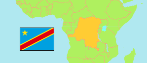 Kongo (Dem. Rep.) Karte