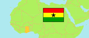 Ghana Karte
