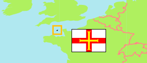 Guernsey Karte