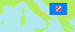 Molise (Italien) Karte
